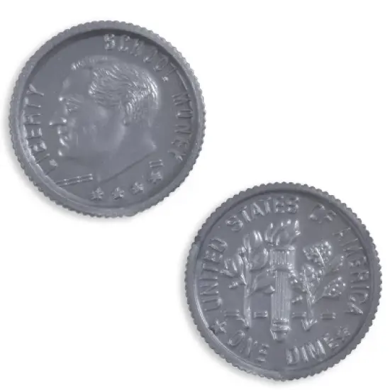 Learning Advantage Play Dimes, Set of 100 image {2}