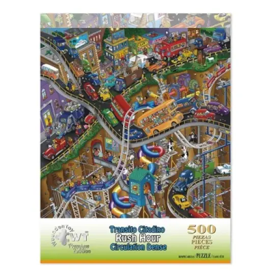 Wuundentoy Premium Edition: City Transit Jigsaw Puzzle - 500pc image {4}