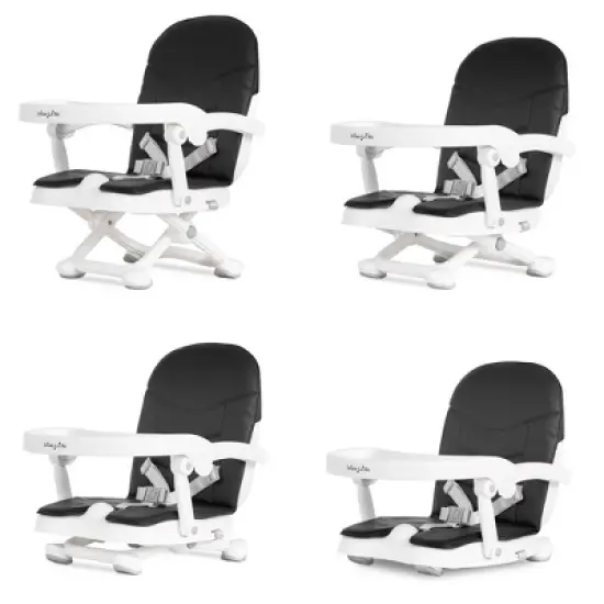 Dream On Me Munch N Go Booster Seat, Lightweight Compact Fold Travel Booster Seat, 3-in-1 Convertible, Three Level Height and Tray Adjustment image {7}