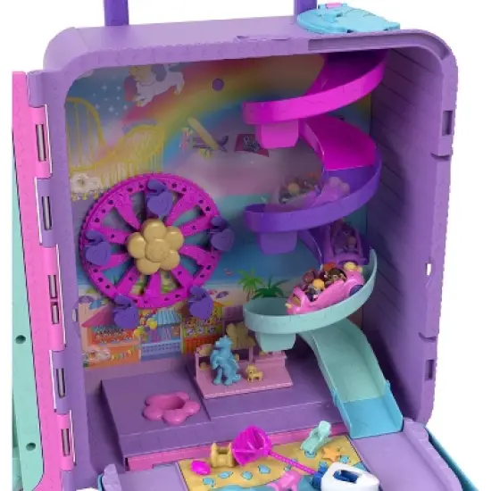Polly Pocket Dolls Pollyville Resort Roll Away Playset image {4}