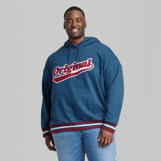 Men's Big & Tall Regular Fit Hooded Pullover Sweatshirt - Original Use&trade; image {1}