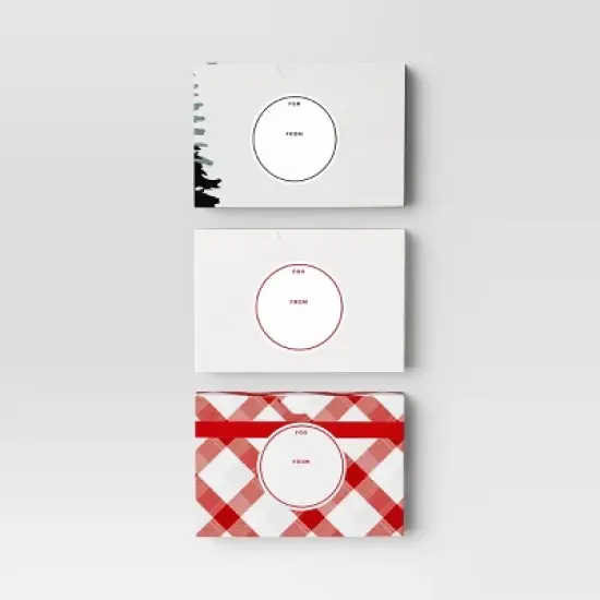 3pk Christmas Gift Card Holders Merry/Wonderful/Wishes - Wondershop&trade; image {2}