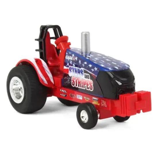 ERTL  1/64 Case IH "Stars & Stripes" Magnum Pulling Tractor, 47531 image {1}