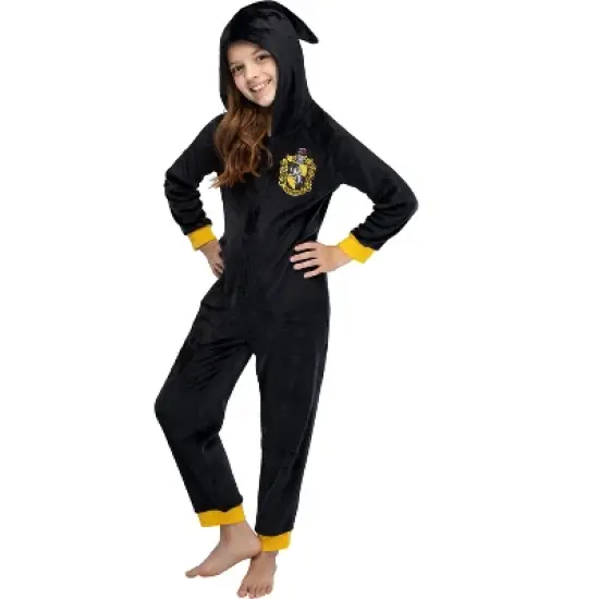 Harry Potter Unisex Kids Hooded Pajama Union Suit image {10}