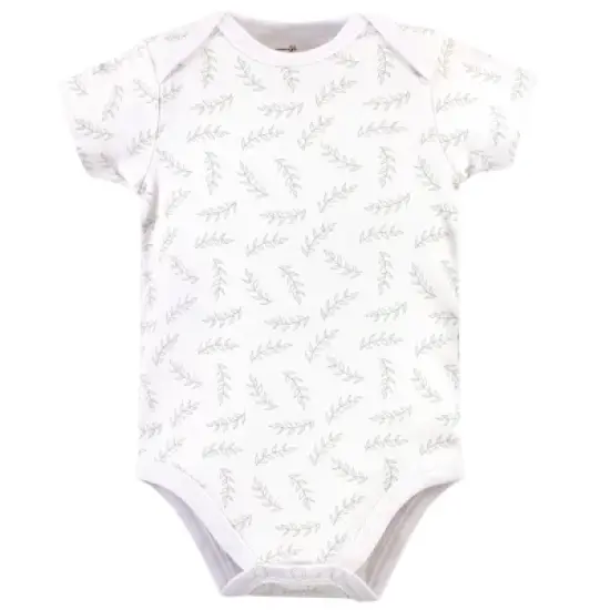 Touched by Nature Organic Cotton Bodysuits 5pk, Little Giraffe image {1}