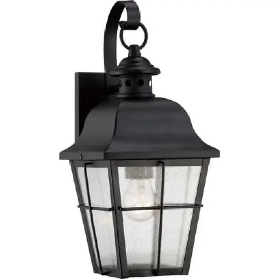 Quoizel Lighting Millhouse 1 - Light Sconce in  Mystic Black image {1}