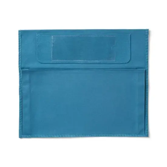 Canvas Desk Tool Holder Deep Sea Blue - up&up&trade;: Office Supplies Organizer, Polyester Canvas, 15" Height, 18" Width image {3}