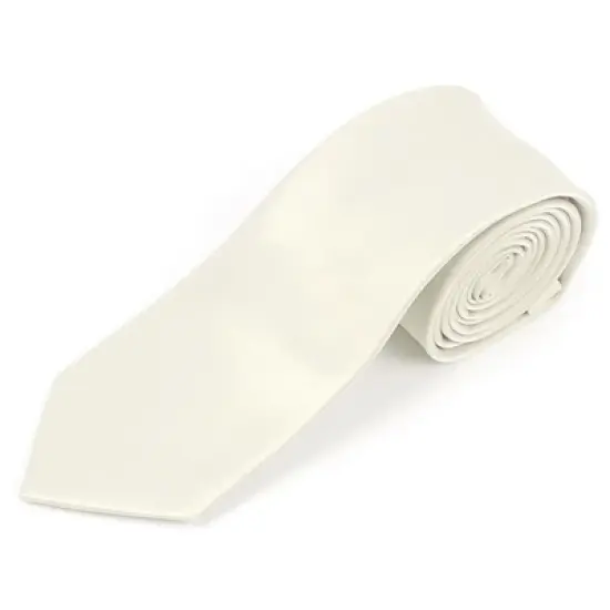 Men's Solid Color 2.75 Inch Wide And 57 Inch Long Slim Neckties image {22}