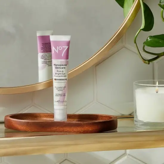 No7 Menopause Skincare Firm & Bright Eye Concentrate - 0.5 fl oz image {4}