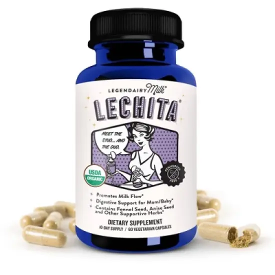 Legendairy Milk Lechita Supplement Capsule - 60ct image {6}