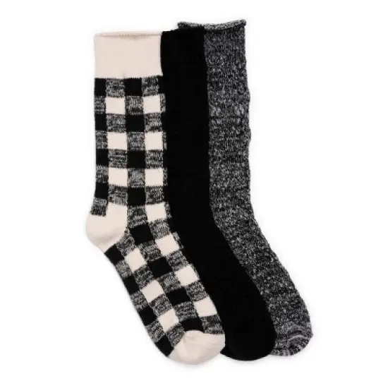 MUK LUKS Women's 3 Pack Boot Socks image {1}