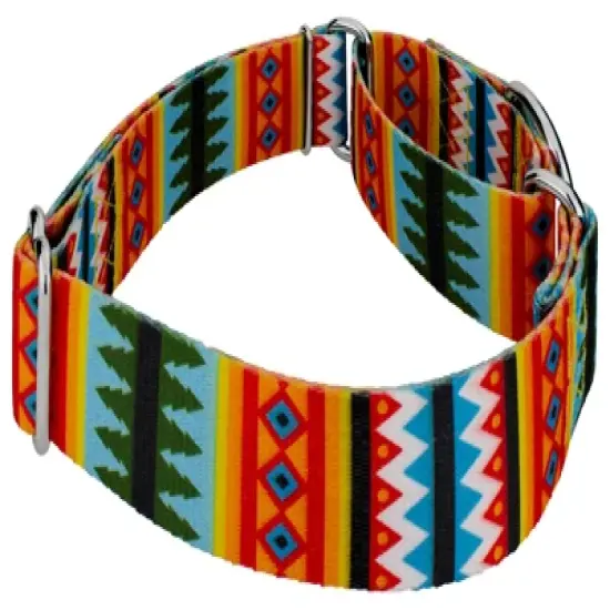 Country Brook Petz 1 1/2 Inch Summer Pines Martingale Dog Collar image {5}