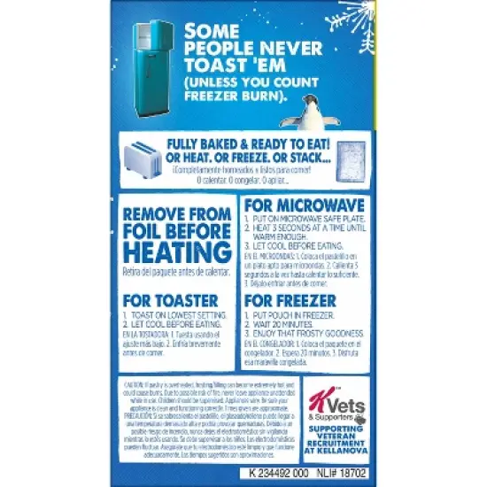 Pop-Tarts Frosted Blueberry Pastries - 12ct / 20.3oz image {8}