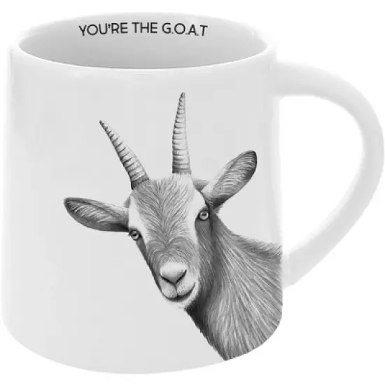 Pavilion Gift Company - G.O.A.T - 17 oz Mug - Drinkware image {7}