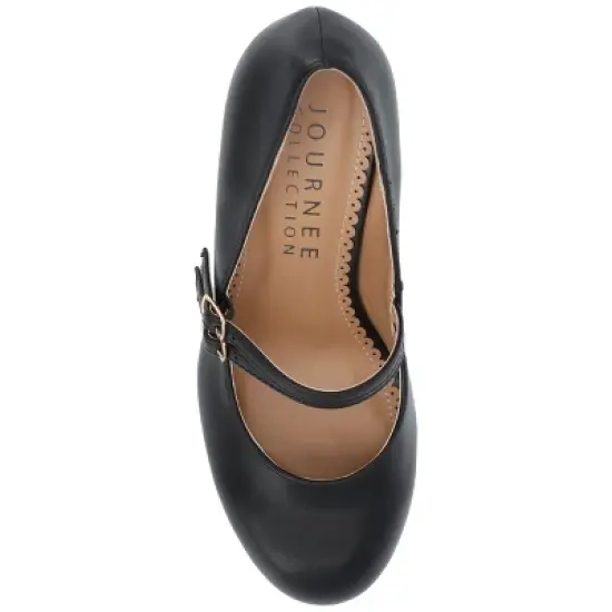 Journee Women's Windy Medium and Wide Width Pumps image {3}