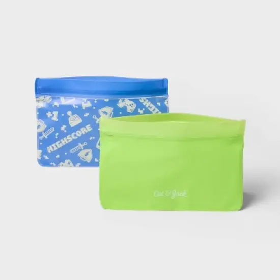 Kids' 2pc Reusable Sandwich Bag - Cat & Jack&trade; image {4}
