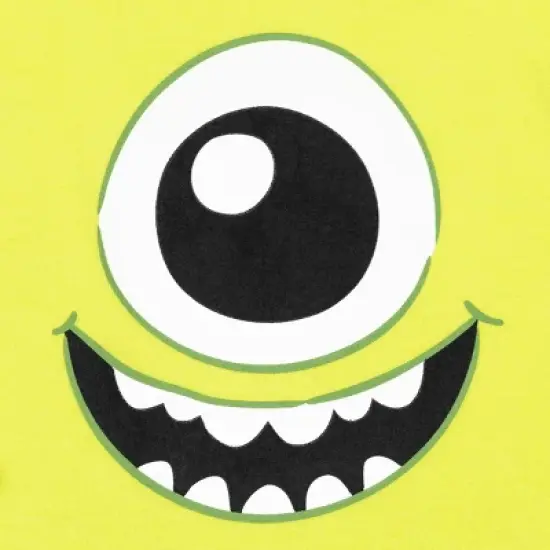 Disney Monsters Inc. Mike Baby Boys Knotted Long Sleeve Swaddle Sleeper Gown & Hat Set  image {4}