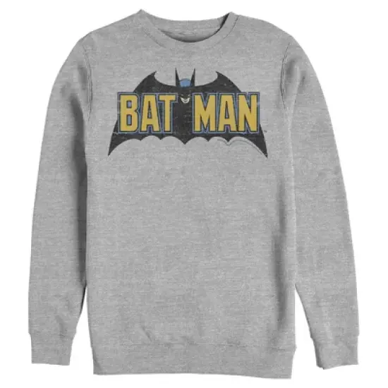 Men's Batman Caped Crusader Logo Sweatshirt image {2}