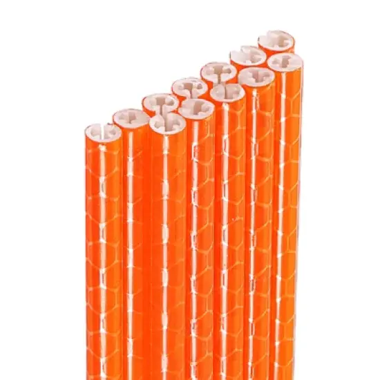 Unique Bargains 360&deg; Visibility Decorative Reflective Spoke Skins for Road Mountain Bike 12 Pcs image {7}