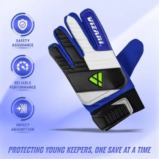 Vizari Junior Keeper Glove - Professional Soccer Goalkeeper Goalie Gloves for Kids and Adults - Superior Grip, Durable Design, Secure Fit image {1}