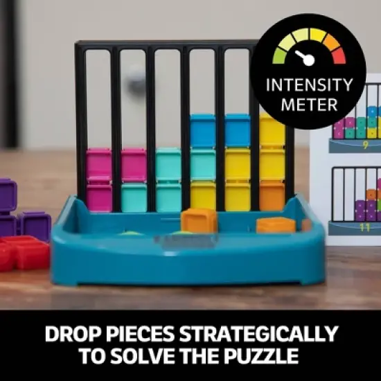 Educational Insights Kanoodle Gravity Game: Problem-Solving Board Game, Shapes & Colors Learning, Solo or Group Play image {4}