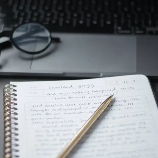 Church Notes 75 Sheet College Ruled Spiral Notebook Dove Gray: Small Spiral Journal for Sermon & Note Taking image {12}