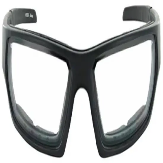 Mountain Shades Roscoe Safety Glasses - Matte Black, Clear Lens image {1}