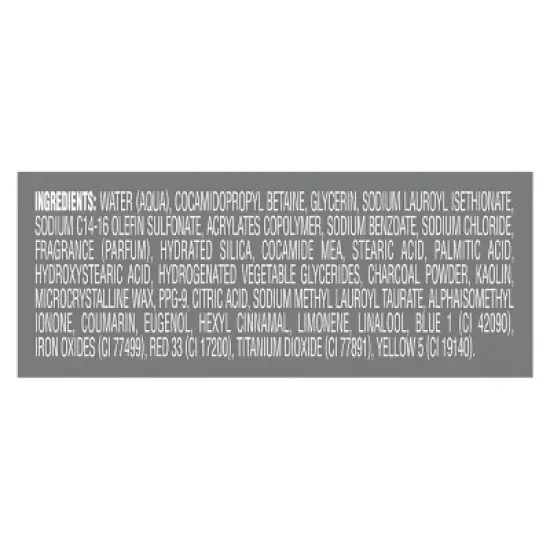 Dove Men+Care Charcoal + Clay Purifying Body & Face Wash Pump - Sulfate Free - 30 fl oz image {2}