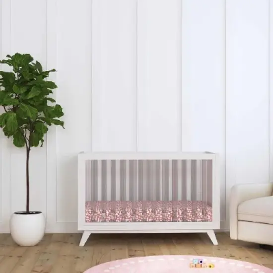 eLite Otto 3-in-1 Convertible Crib White image {1}