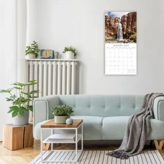 2026 Square Wall Calendar, New Zealand, 16-Month Images of New Zealand Theme with 180 Reminder Stickers (12x12 In) image {1}