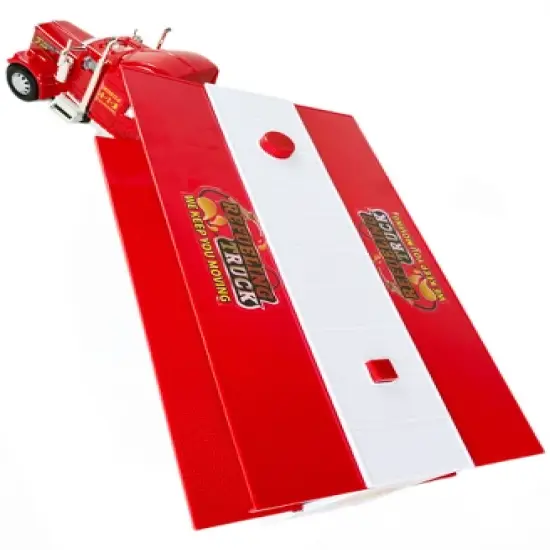 Big Daddy - Pop_Open Playset Gas Station Big Rig Semi Toy Truck & Mini Race Play Cars image {3}