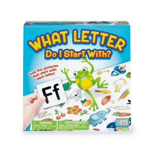 Game Zone What Letter Do I Start With, Educational Family Board Game for Indoor Play Ages 6+ image {3}