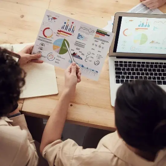 Hamilco White Cardstock Thick Paper - 8 1/2 x 11" Blank Heavy Weight 100 lb Cover Card Stock - for Brochure Award and Stationery Printing 50 Pack image {3}