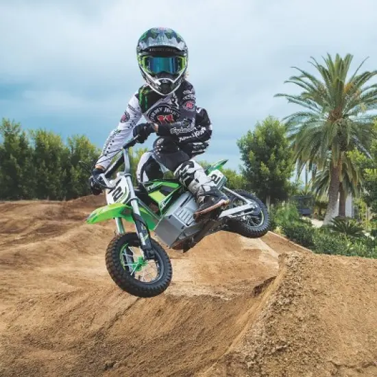 Razor SX350 Dirt Rocket McGrath Motocross Electric Bike - Green image {8}