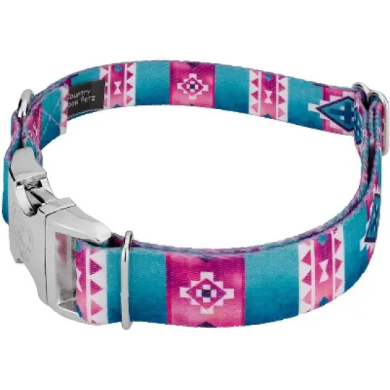 Country Brook Petz Premium Dog Collar and Leash - Country and Western Collection image {1}