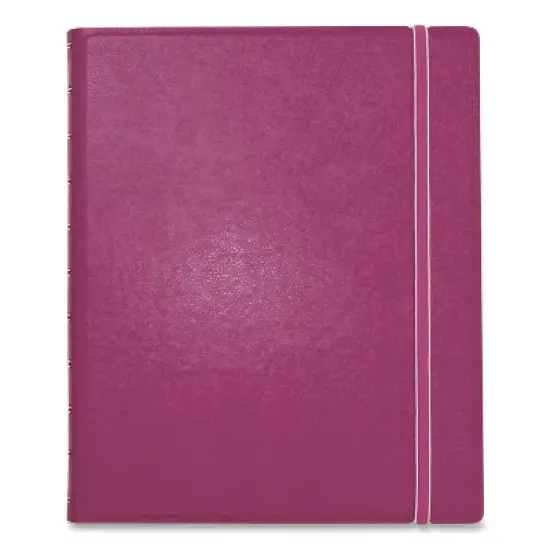 Soft Touch 17-Month Planner, 10.88 x 8.5, Fuchsia Cover, 17-Month: Aug 2025 to Dec 2026 image {1}