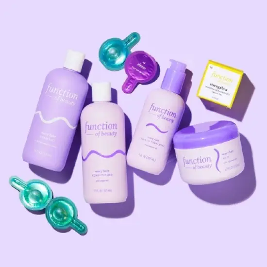 Function of Beauty Wavy Hair Leave-In Treatment Base with Babassu Oil - 7 fl oz image {2}