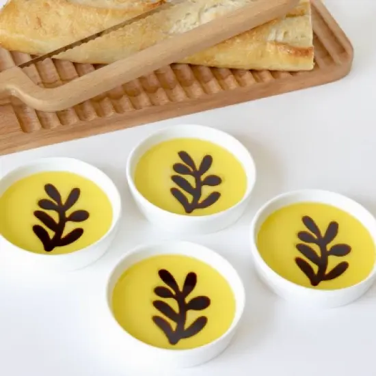 Jeanne Fitz 4pc Dipping Set Olive Oil/Balsamic Vinegar image {2}