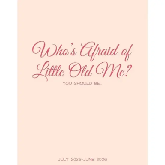 Willow Creek Press Who'S Afraid Academic July 2025 - June 2026 7.5"x9.5" Booklet Monthly Planner image {5}