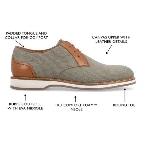 Thomas & Vine Taggert Plain Toe Derby image {7}