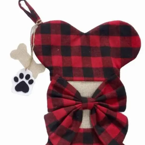 Season's Designs 20In Pet Bone Stocking image {2}