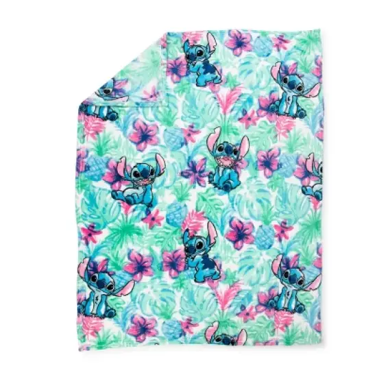 Lilo & Stitch Tropical Bungalow Kids' Throw Blanket image {3}