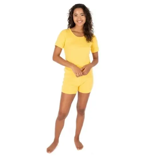 Leveret Womens Two Piece Short Cotton Pajamas image {7}