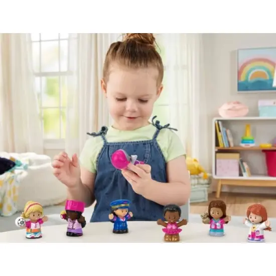 Fisher-Price Little People Barbie You Can Be Anything Figures - 7pk image {1}