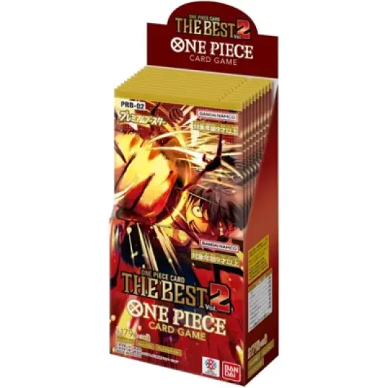 BANDAI One Piece Card Game The Best Vol.2 (PRB-02) Booster Box (Japanese) - 10 Packs image {3}