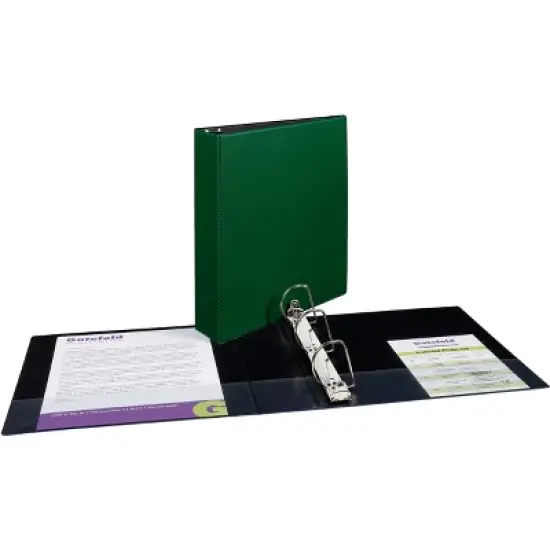 Avery Durable 3 Ring Binder, 2" Slant Rings, 1 Green Binder (27553) image {6}