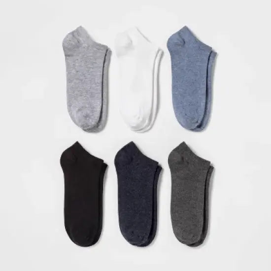 Women's 6pk Low Cut Socks - A New Day&trade; 4-10 image {3}