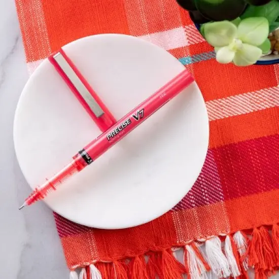 Pilot 5pk Precise V7 Harmony Collection Rolling Ball Pens Fine Point 0.7mm Assorted Inks: Quick Drying, Multicolored Ink, Stationery & Office image {5}