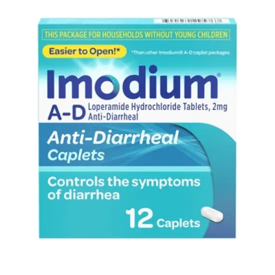 Imodium A-D Caplets - 12ct image {9}