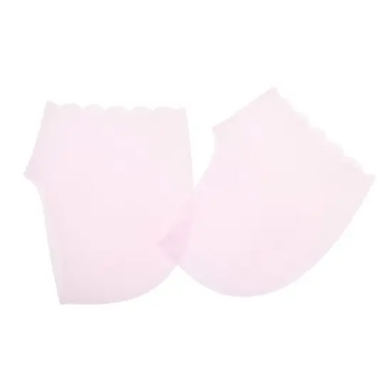 Unique Bargains Silicone Thin Heel Protectors 1 Pair image {5}